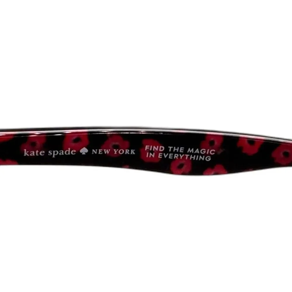 Kate Spade Tortoise Glasses w/ Floral Interior Includes Kate Spade Case